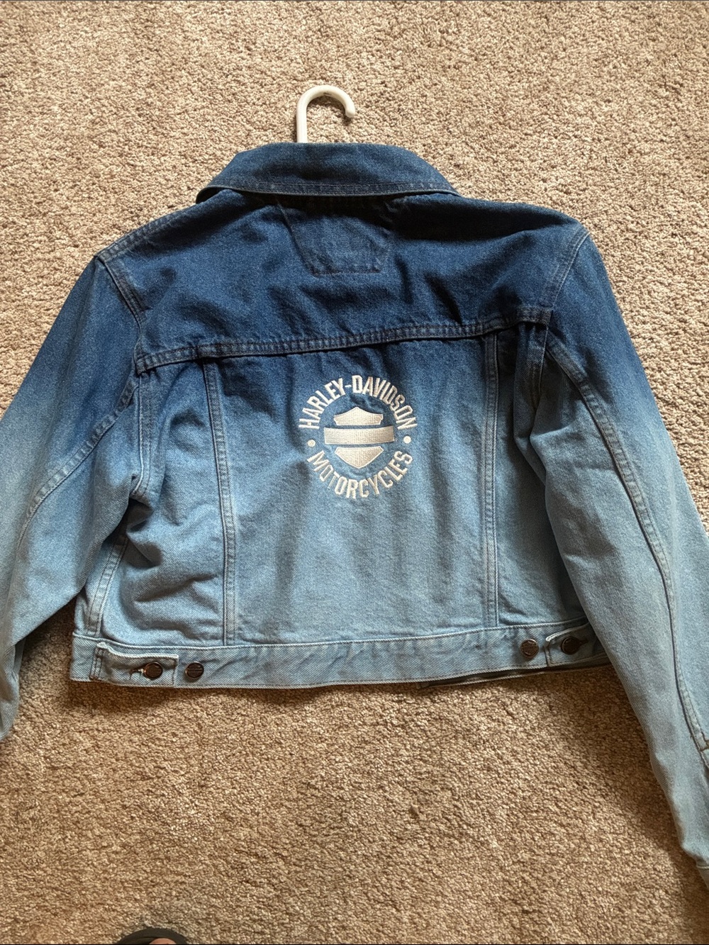 Harley-Davidson Two-Tone Blue Denim Jacket